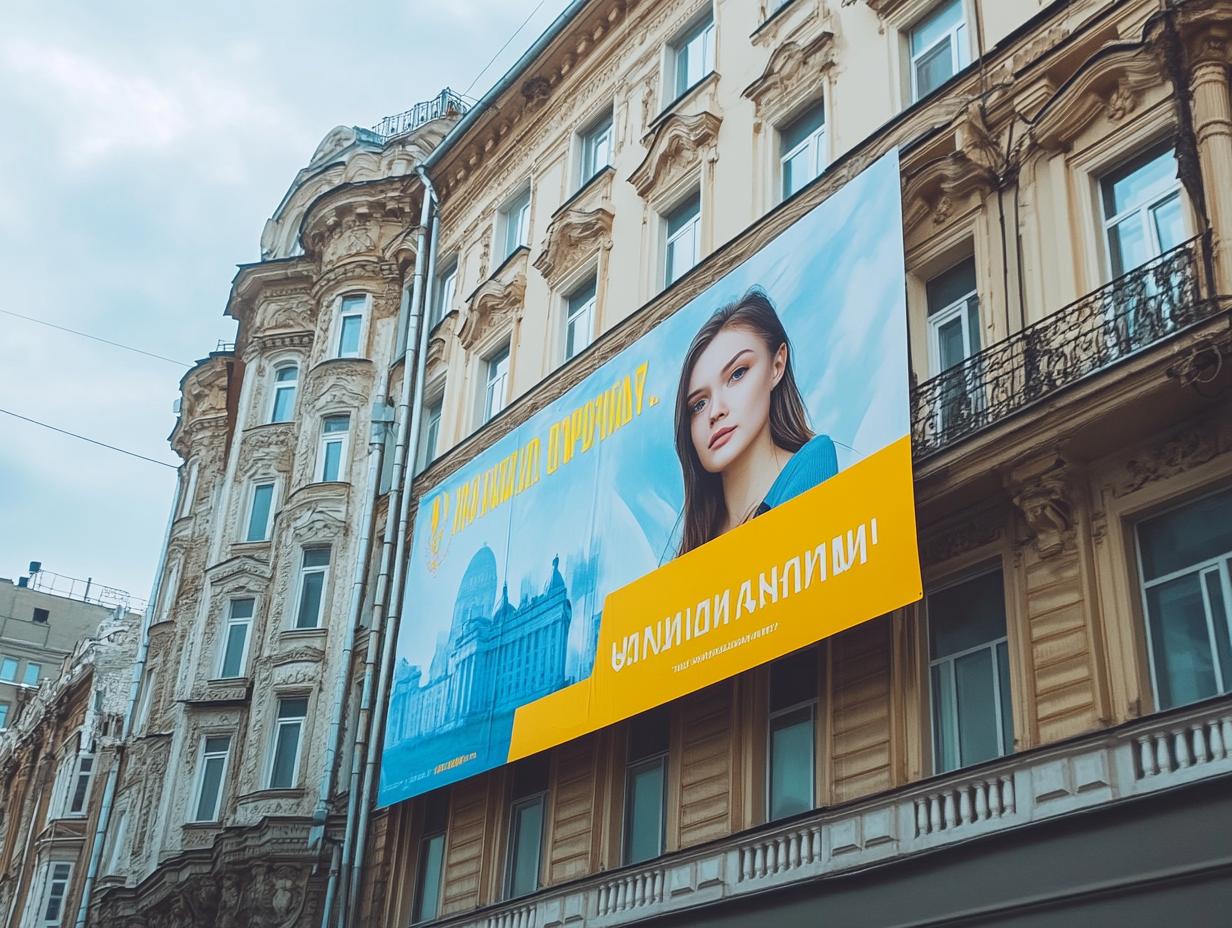 Широкоформатная печать на баннере за 1 день в Киеве