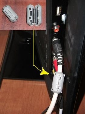 Pas instalimit të këtij chip në një shtëpi private në një antenë konvencionale, zhurma shkoi dhe 3 kanale TV shtesë u kapën