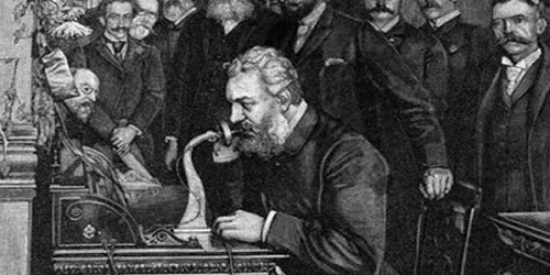 Перший телефон винайшов Олександр Грем Белл