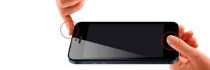 Якщо яблуко на вашому iPhone постійно блимає, то вам потрібно натиснути на дві кнопки «Home» + «Power», і утримувати їх близько 15 секунд