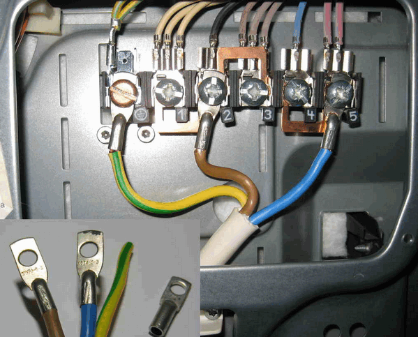 Перед підключенням проводів потрібно переконатися, що вони можуть витримувати великі навантаження струму