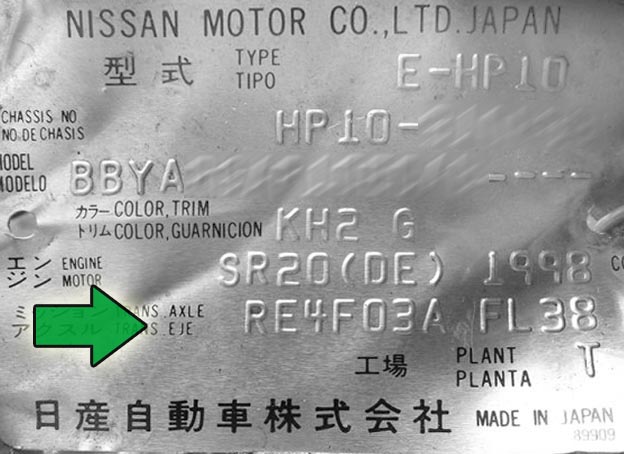 4-х ступінчаста АКПП RL4F03A / V RE4F03A / B розроблена японським концерном Jatco (належав   в 20-му столітті корпорації Nisssa   n за участю Мазди) в 1990-му році для передньопривідних Nissan Primera з двигунами до 2-х літрів (за класифікацією Джатко - small & medium)