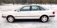 Що надихало дизайнерів, що створювали вигляд автомобіля Audi 80 зразка 1986 року, широкої громадськості не відомо