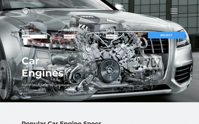 Car Engines Library