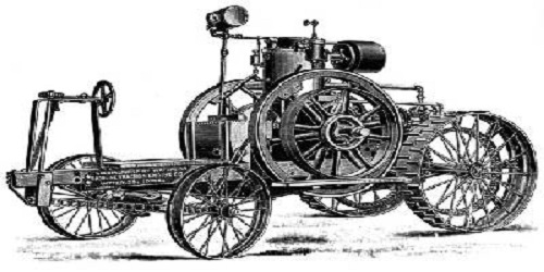 У 1890 році Джон Фроеліч (John Froehlich) і його працівники вирішили, що вже віджили парові молотарки і побудували перший трактор на двигуні внутрішнього згоряння