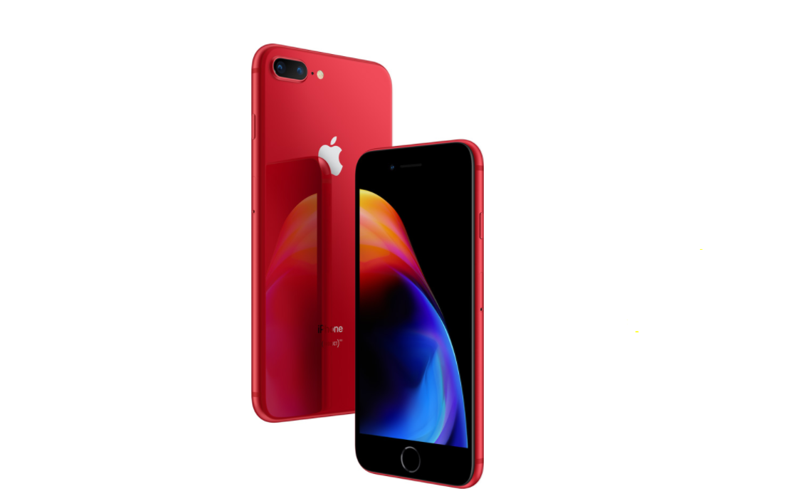 Ззаду ж телефон виконаний в яскраво-червоному кольорі, як і в минулому році
