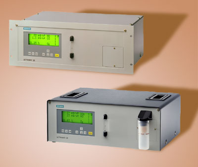 Газоаналізатор ULTRAMAT 23 призначений визначення змісту поглинаючих інфрачервоне випромінювання газів і кисню