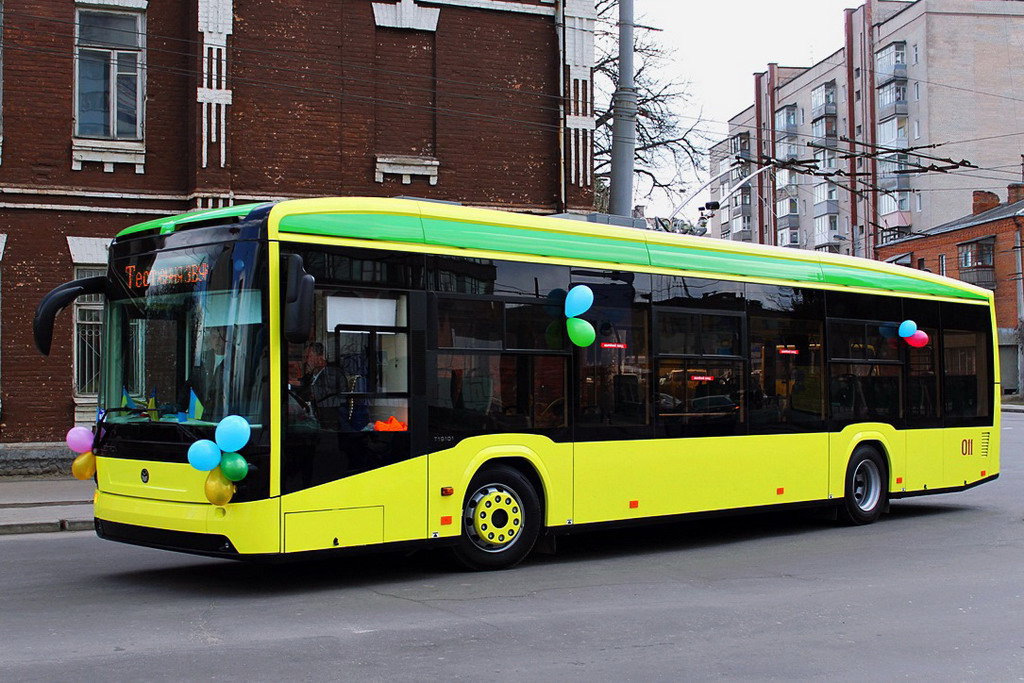 Тролейбус «Електрон» проводиться на спільному українсько-німецькому підприємстві «Електротранс» у Львові, яка входить в корпорацію «Електрон»