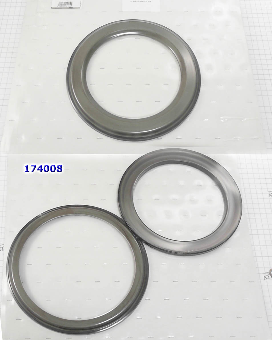 Комплект сталевих дисків (174004) змінюють при згорянні фрикционов одного з пакетів