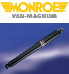 Monroe Van-Magnum спеціально розроблені з збільшеними геометричними розмірами для   поліпшення показників роботи підвіски мікроавтобусів і легких вантажівок