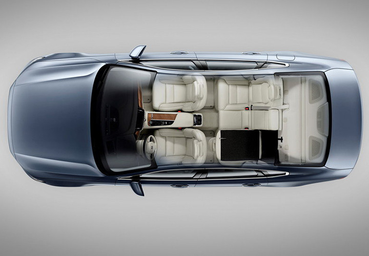 Всі ці комфортабельні послуги пропонує салон Volvo моделі S90 своїм власникам
