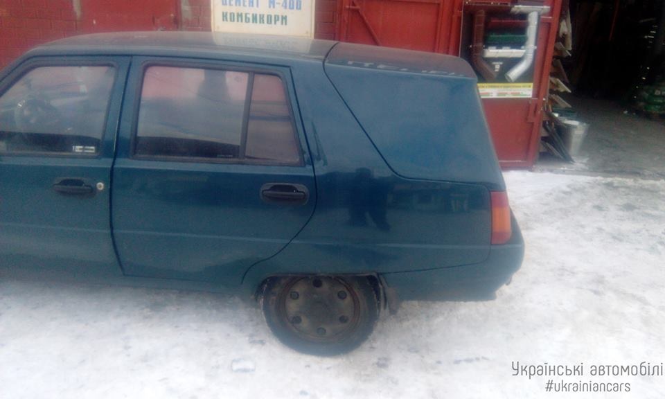 Фотографії машини виклали на своїй сторінці в Фейсбук   Українські автомобілі